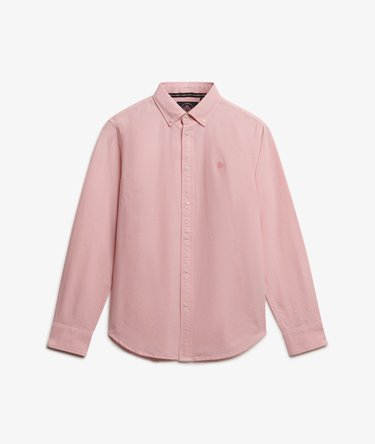 Slim Oxford Button Down Long Sleeve Shirt Image 7