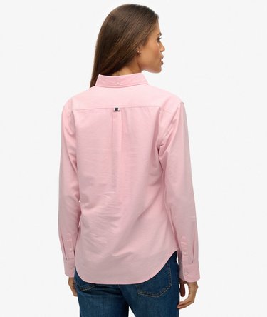 Slim Oxford Button Down Long Sleeve Shirt Image 5