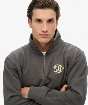 Athletic SD Co Half Zip Sweatshirt Image 4