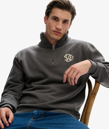 Athletic SD Co Half Zip Sweatshirt Image 1