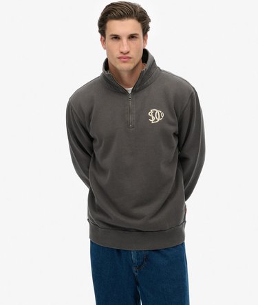 Athletic SD Co Half Zip Sweatshirt Image 2