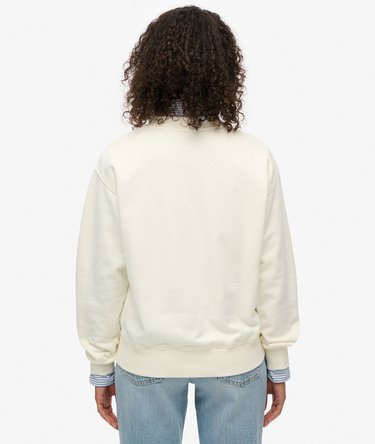 Lockeres Premium Design Sweatshirt mit Rundhalsausschnitt Image 5