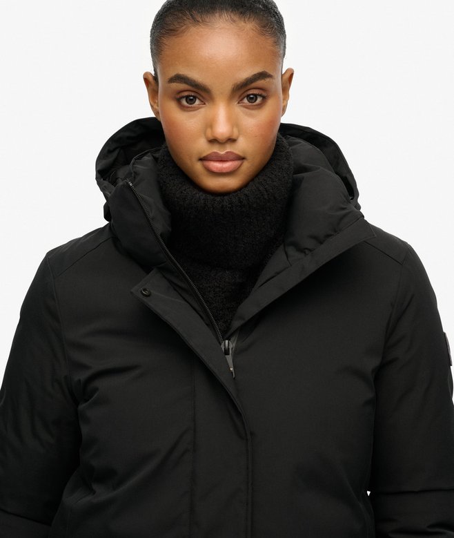City Fishtail Padded Parka