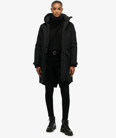 City Fishtail Padded Parka Image 3