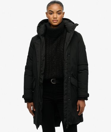 City Fishtail Padded Parka Image 1