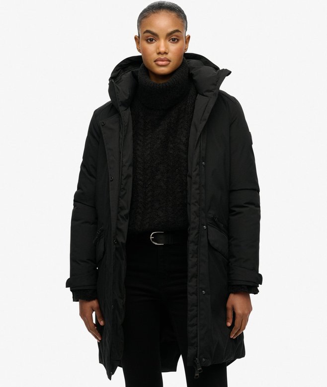 City Fishtail Padded Parka
