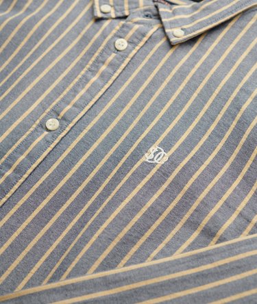 Slim Oxford Button Down Long Sleeve Shirt Image 6