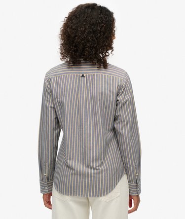 Slim Oxford Button Down Long Sleeve Shirt Image 5