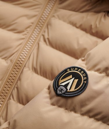 Fuji Faux Fur Hood Padded Jacket Image 7