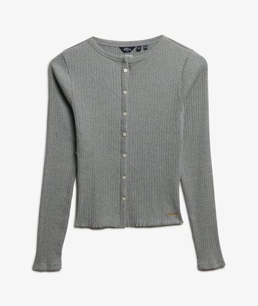 Athletic Essentials Ribbed Cardigan Image 6