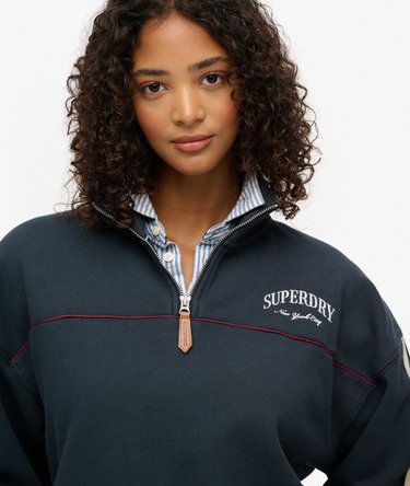 Country Club Tape Henley Jumper Image 4