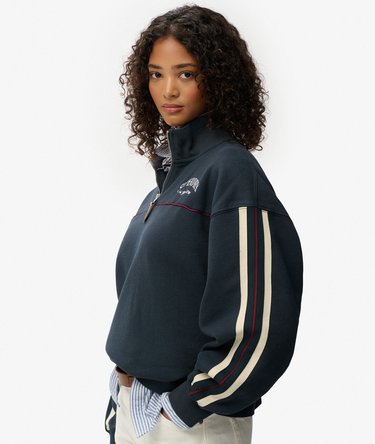 Country Club Tape Henley Jumper Image 2