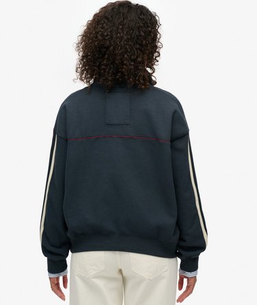 Country Club Tape Henley Jumper Image 5