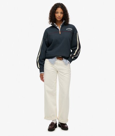 Country Club Tape Henley Jumper Image 3