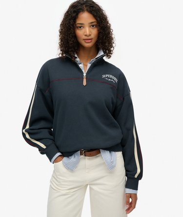 Country Club Tape Henley Jumper Image 1