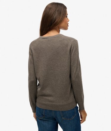 Classic V-Neck Jumper Image 5