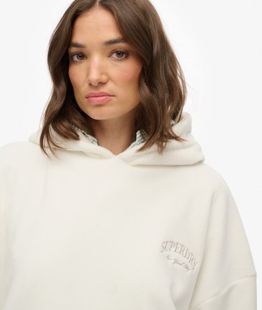 Country Club Velour Relaxed Hoodie Image 4
