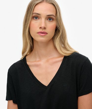 Studios Slub Embroidered T-Shirt Image 4