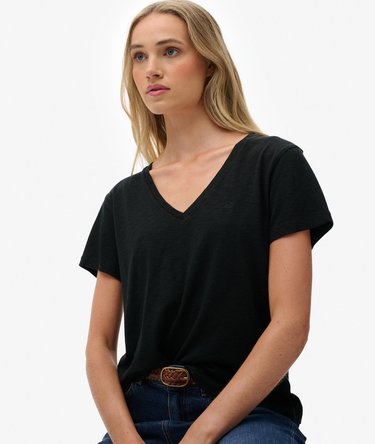 Studios Slub Embroidered T-Shirt Image 2