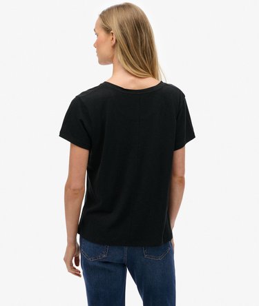 Studios Slub Embroidered T-Shirt Image 5