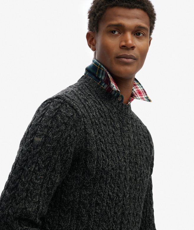 Jacob Cable Knit Jumper