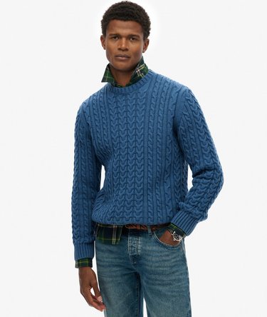 Jacob Cable Knit Jumper Image 1