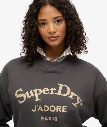 Brand Mark Loose Crew Sweatshirt Image 4