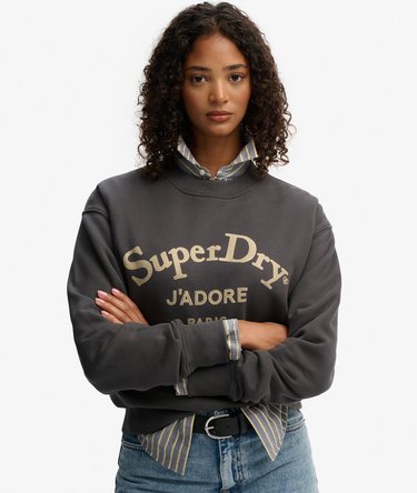 Brand Mark Loose Crew Sweatshirt Image 2