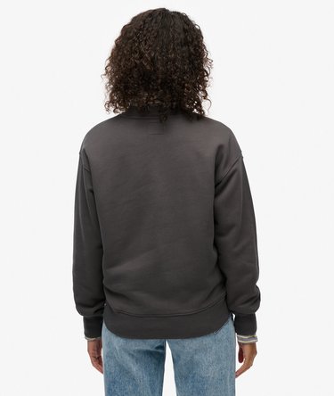 Brand Mark Loose Crew Sweatshirt Image 5