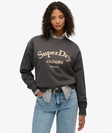 Brand Mark Loose Crew Sweatshirt Image 1