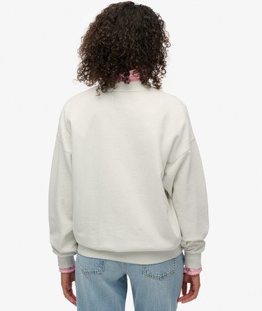 Night Garden Oversized Crew Sweatshirt Image 5