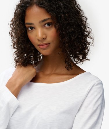 Studios Slub Long Sleeve Top Image 2