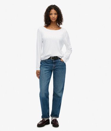 Studios Slub Long Sleeve Top Image 3