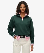 Country Club Embossed Half-Zip Jumper