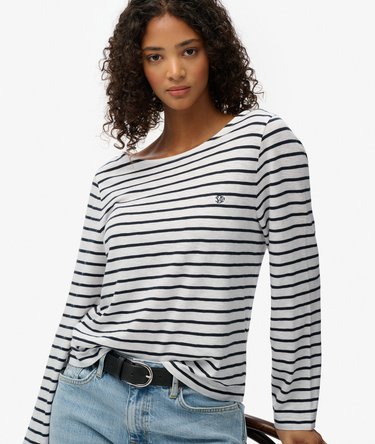 Studios Slub Long Sleeve Top Image 2