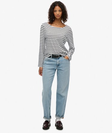 Studios Slub Long Sleeve Top Image 3