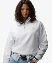 Country Club Embossed Half-Zip Jumper