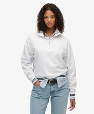 Country Club Embossed Half-Zip Jumper