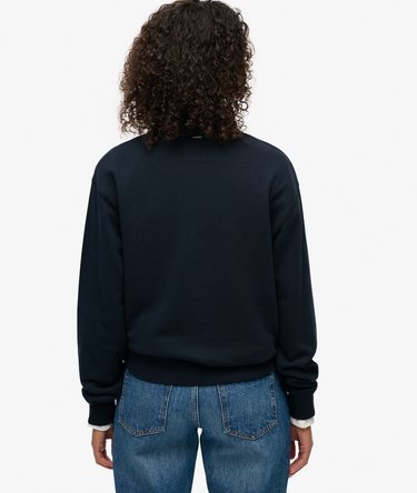 Country Club Crest Half Zip Sweatshirt Image 5