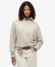 Slouchy Crew Neck Jumper