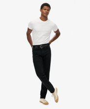 Schmal geschnittene Jeans aus Bio-Baumwolle