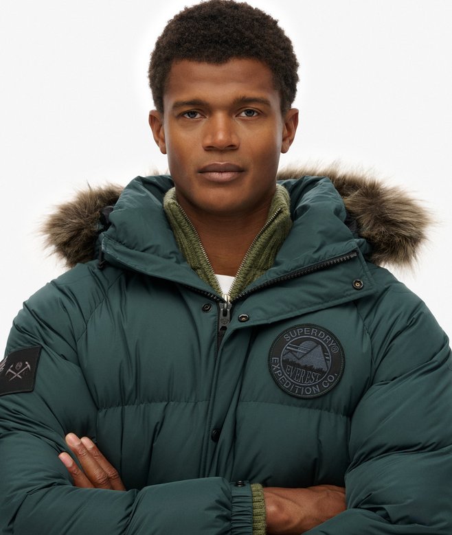 Everest Longline Baffled Parka