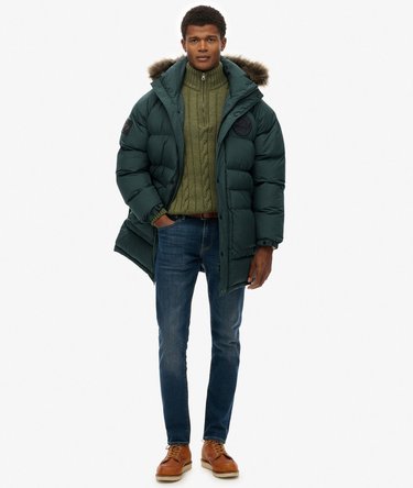 Everest Longline Baffled Parka Image 3