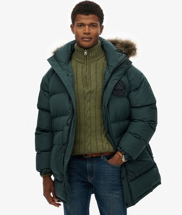 Everest Longline Baffled Parka Image 1