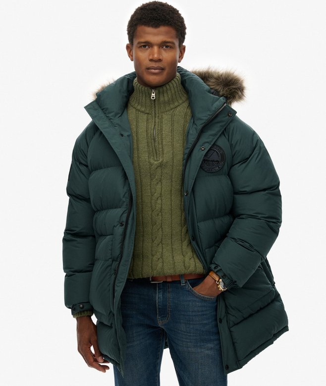 Everest Longline Baffled Parka
