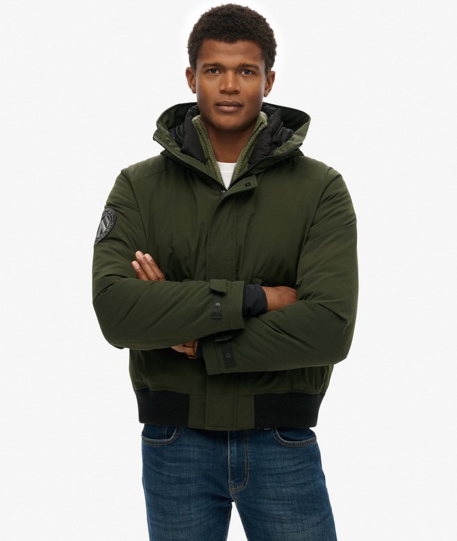 City Padded Bomber Jacket