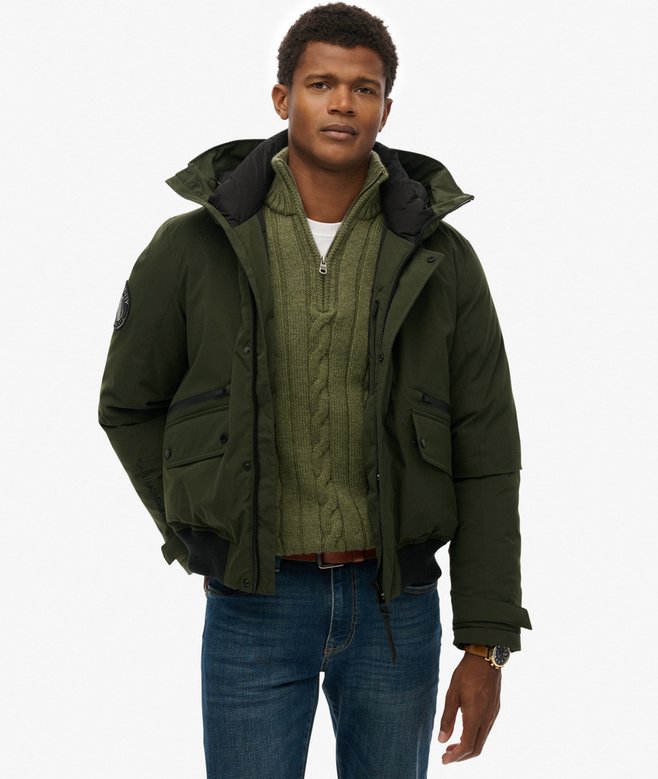 City Padded Bomber Jacket