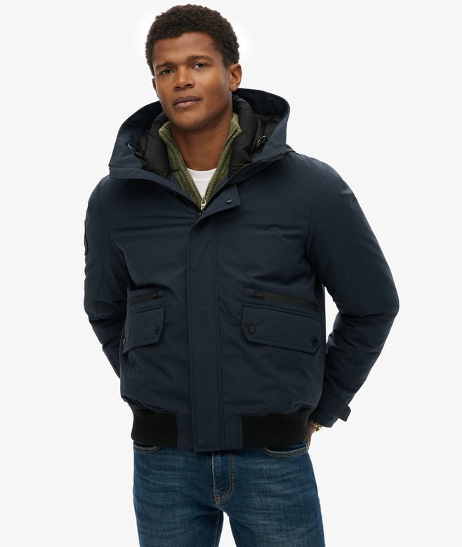 City Padded Bomber Jacket