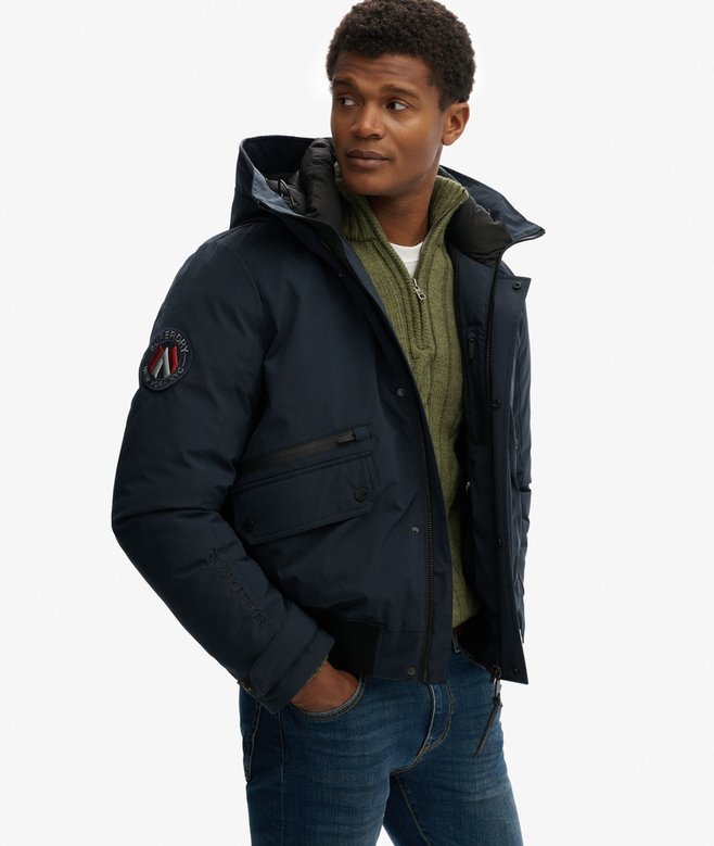 City Padded Bomber Jacket