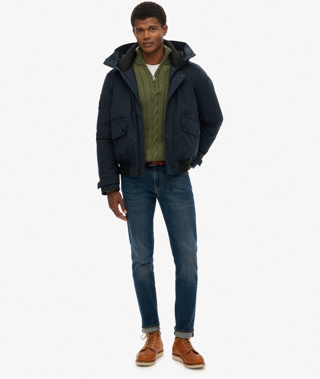 City Padded Bomber Jacket